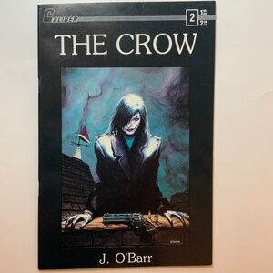 The Crow #2 Fear Comic by Caliber Press ©️March 1989 First Printing